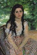 Pierre Auguste Renoir Summertime oil painting picture wholesale
